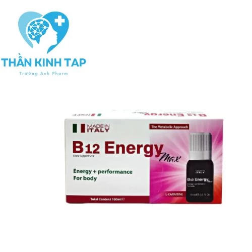 B12 Energy Max  -  Giúp tăng sức đề kháng, bảo vệ sức khoẻ
